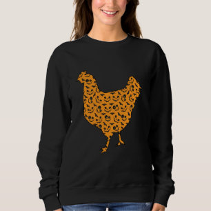 Moletom Galinha Fácil Roupa De Halloween Hen Fowl Costum