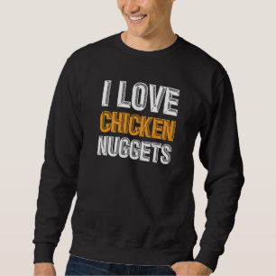 Moletom Galinha Nuggets Diversão de Comida 1