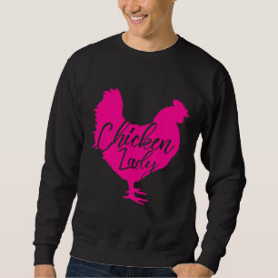 Moletom Galinha para Mulher Rosa