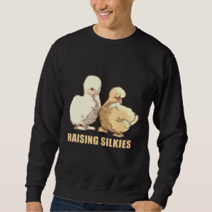 Moletom Galinha Silkie Backyard Fazenda Bantam