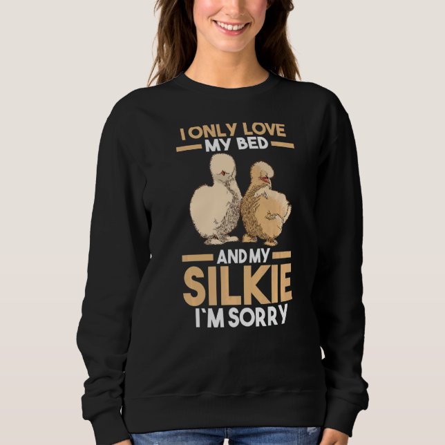 Moletom Galinha Silkie Dormindo (Frente)