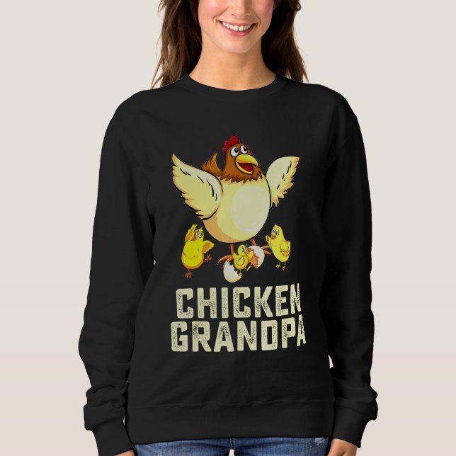 Moletom Galinha Vovô País Fazenda Animal Boys Fam (Frente)