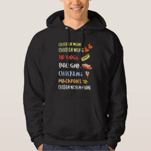 Moletom Galinha Wing Galinha Wing Hotdog E Crianças De Bol