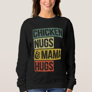 Moletom Galinhas Afastadas E Mama Abraça Galinha Nugg