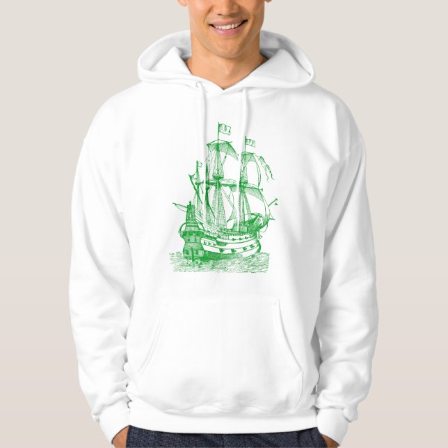 Moletom Gallion - Verde Grama (Frente)