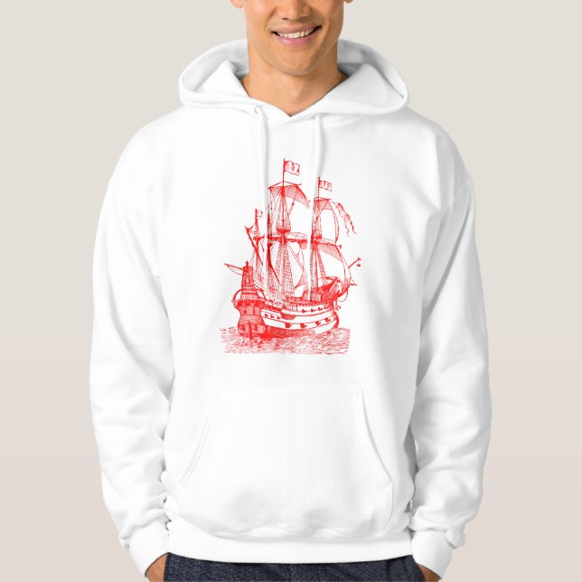 Moletom Gallion - Vermelho (Frente)