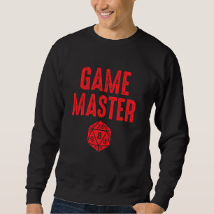 Moletom Game Master Tabletop Rpg D20 Boardgame Gamer