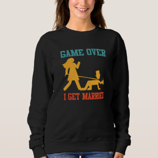 Moletom Game over  bachelor party groom wedding  1