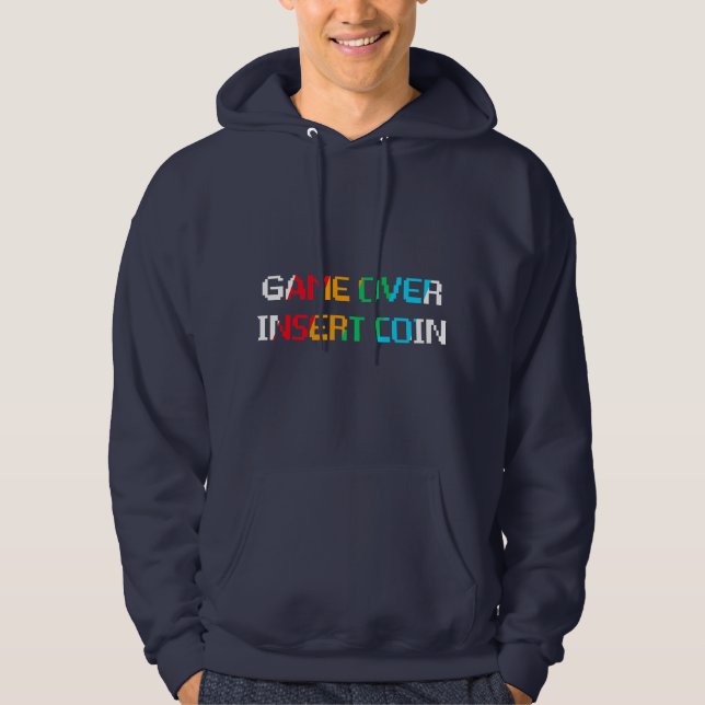 Moletom Game Over Insert Coin (Frente)