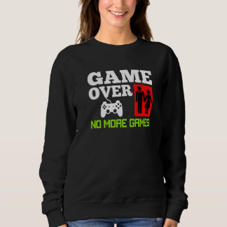 Moletom Game Over No Games Wedding Bachelor Party Premium