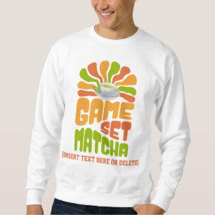 Moletom GAME SET MATCHA Divertido Latino Drinker