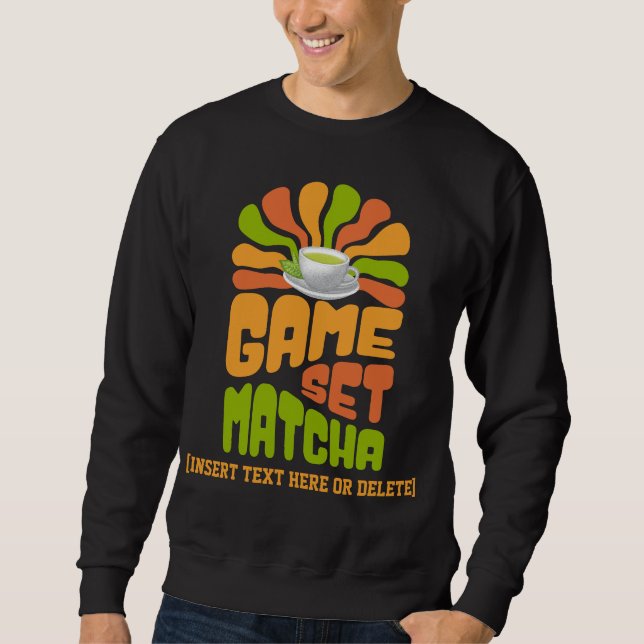 Moletom GAME SET MATCHA Divertido Latino Drinker (Frente)