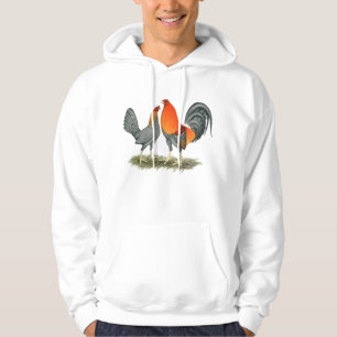 Moletom Gamefowl vermelho azul
