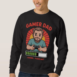 Moletom Gamer Dad tshirt for video game lovers and fathers