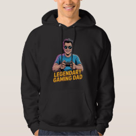 Moletom Gamer dad tshirt Legendary Gamer Dad