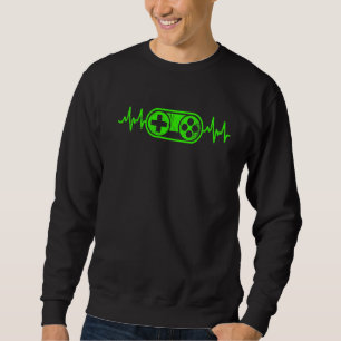 Moletom Gamer Heartbeat Videos games Jovens Jovens Jovens 