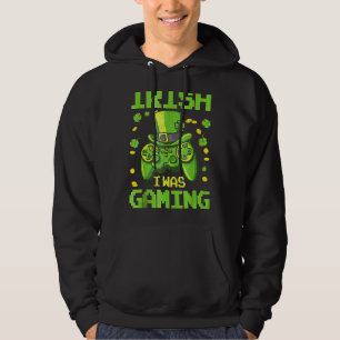 Moletom Gamer Irish Eu Estava Jogando Os Meninos Do Dia De