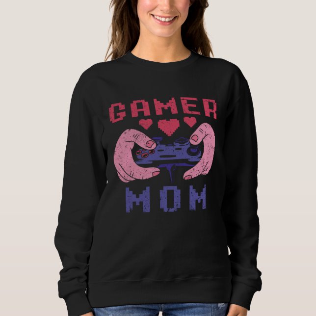 Moletom Gamer Mom Apparel Womens Video Game (Frente)