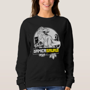Moletom Gamersaurus Gamer Dinossaur Jogos