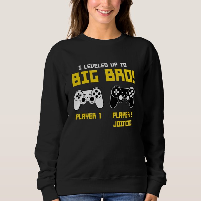 Moletom Gami de Controladora Gamer do Irmão de Anúncio Big (Frente)