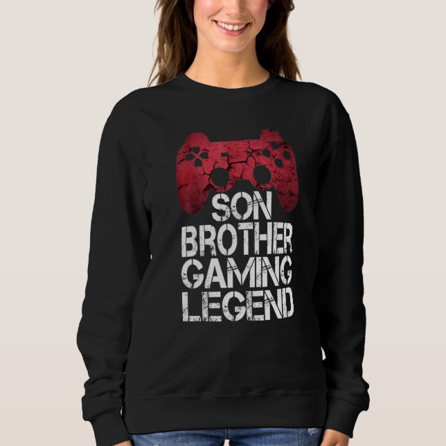 Moletom Gaming  For Teenage Boys 8 12 Year Old Christmas G (Frente)