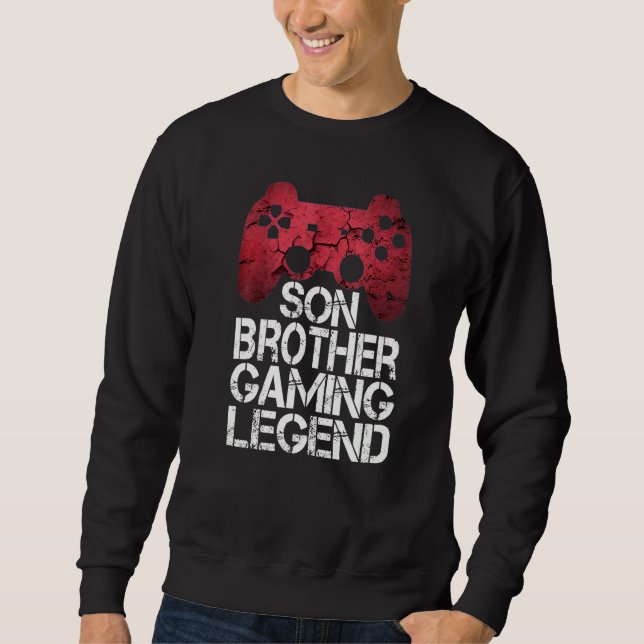 Moletom Gaming  For Teenage Boys 8 12 Year Old Christmas G (Frente)
