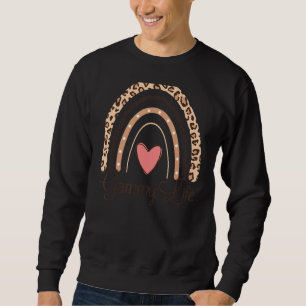 Moletom Gammy Life Boho Rainbow Grandma
