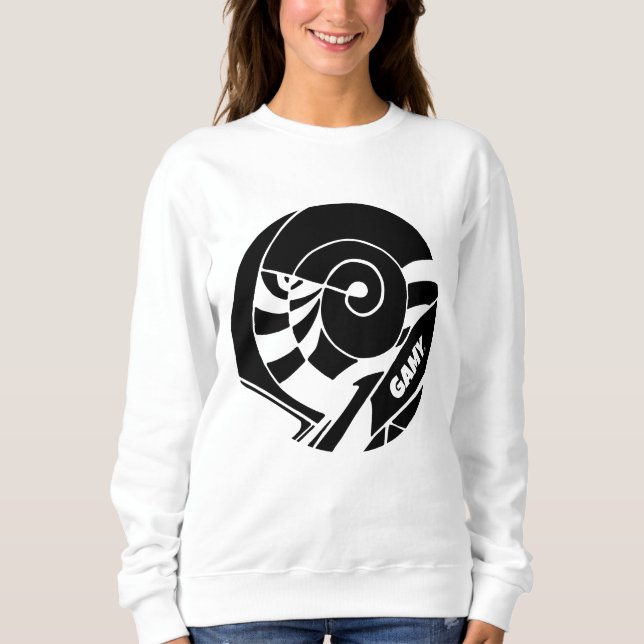Moletom GAMY® Black Logo Damen (Frente)