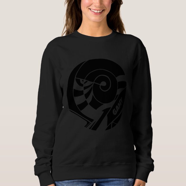 Moletom GAMY® Black Logo Damen (Frente)