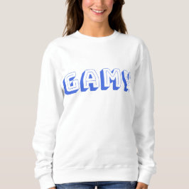 Moletom GAMY® Royal blue Logo Damen