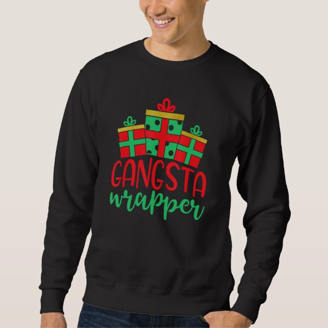 Moletom Gangsta Wrapper (Frente)