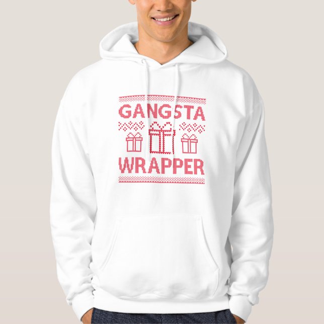 Moletom Gangsta Wrapper (Frente)