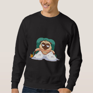 Moletom gangster de cachorro brutal senta-se no T-Shirt 84