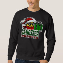 Gangster Wrapper Christmas Sweater - Feriado Engra