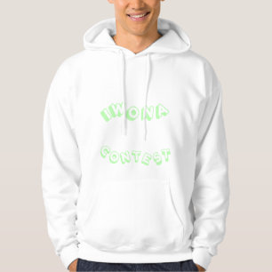 Moletom Ganhei um Concurso de Pastel Green Men