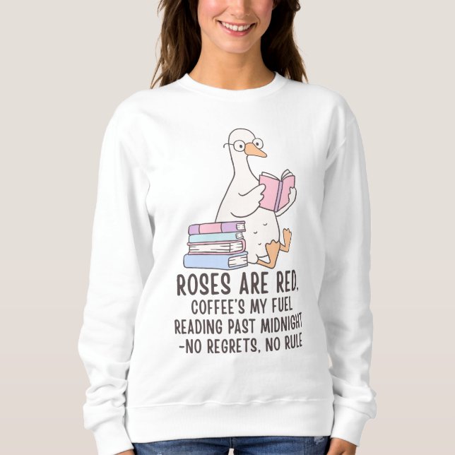Moletom Ganso Amante de Livros (Frente)