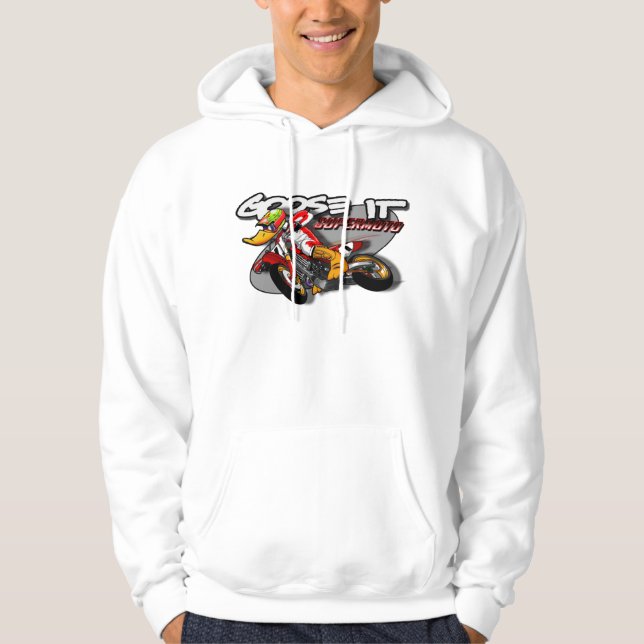 Moletom Ganso ele Hoodie de SUPERMOTO (Frente)