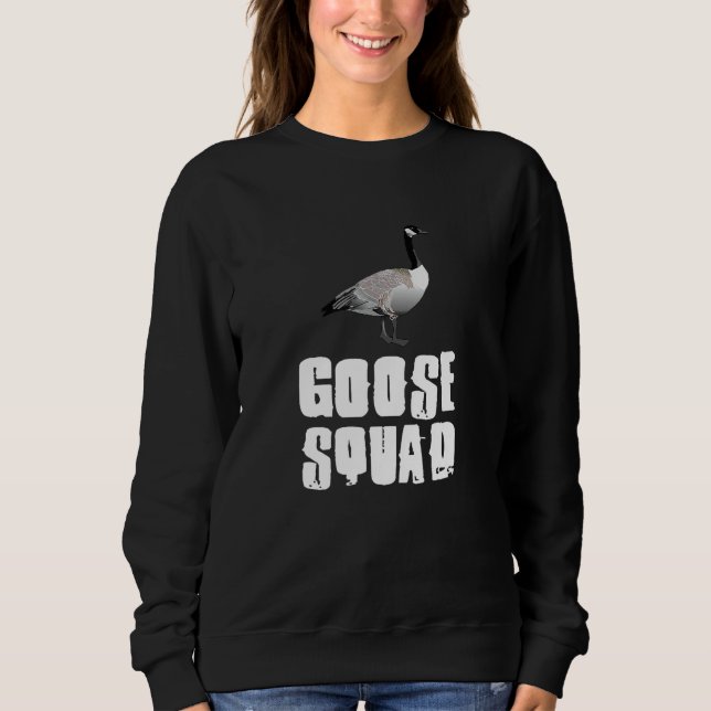 Moletom Gansos Legal com esquadrão GOOSE (Frente)