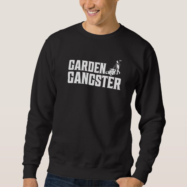 Moletom Garden Gangster Chefe Jardim Chef Hobbygärtner (Frente)