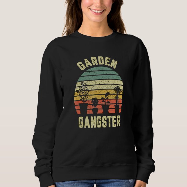 Moletom Garden Gangster Retro Vintage Engraçado (Frente)