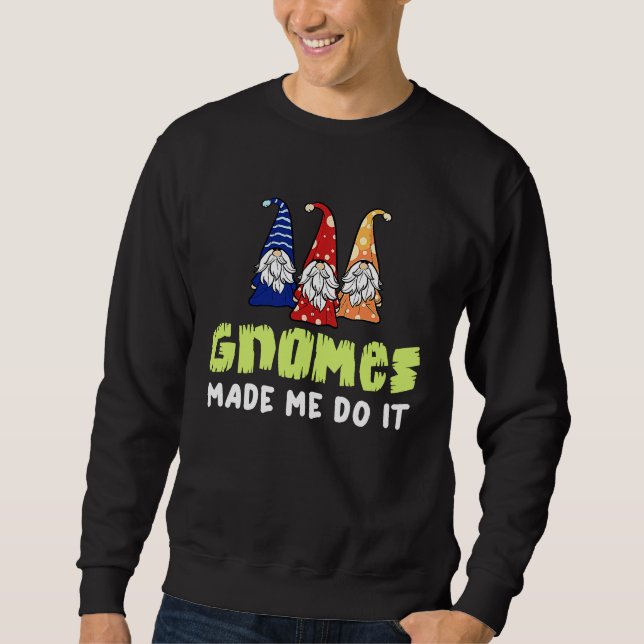 Moletom Garden Gnome  Gnomies Gardening (Frente)