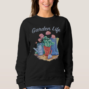 Moletom Garden Life Funny Gardening Primavera fora de casa