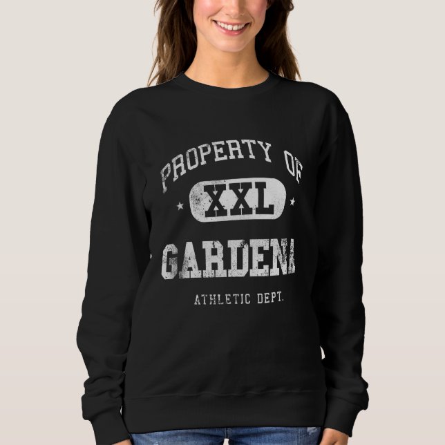 Moletom Gardena Property Xxl Sport College Athletic Funny (Frente)