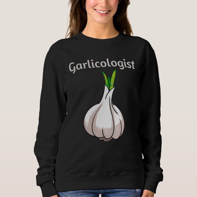 Moletom Garlicologista Garlic Cook Chef - Pão de Cozinhar (Frente)