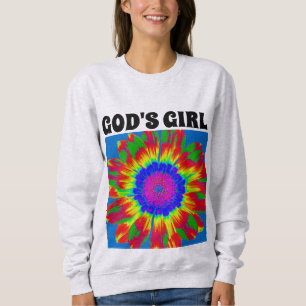 MOLETOM GAROTA CRISTÃ DE DEUS CAMISAS-CAMISAS