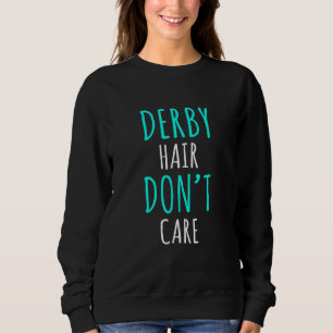Moletom Garota de Patins de Derby Sem Cabelo Arrumado