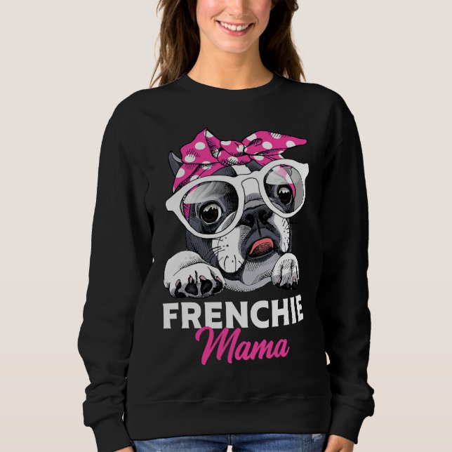 Moletom Garota Mãe Francesa Ideia Francesa (Frente)