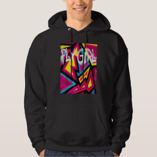 Moletom Garota Voadora 80s 90s B Girl Hip Hop Antigo 7