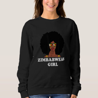 Moletom Garota Zimbabuense Zimbábue