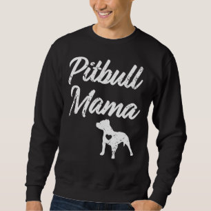 Moletom Garotas-de-Pitbull Mamãe Enfiam Cão-Touro